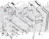 SportsArt 1200 1200N 1250 1260 1260N Treadmill Motor Hood Shroud Cover 1200-52-hydrafitnessparts