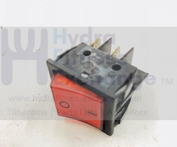 SportsArt 3106 Treadmill 1096N 1098F 3100HR 3200 E820 E86 Power Switch ONSW-01-hydrafitnessparts