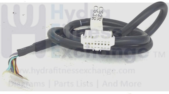 SportsArt C51R C52R C530R Recumbent Bike Upper Pedestal Wire Harness C51R-06-hydrafitnessparts