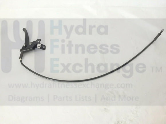 SportsArt C52R C530R C51R Recumbent Bike Left Seat Adjustment Lever C51R-57-hydrafitnessparts