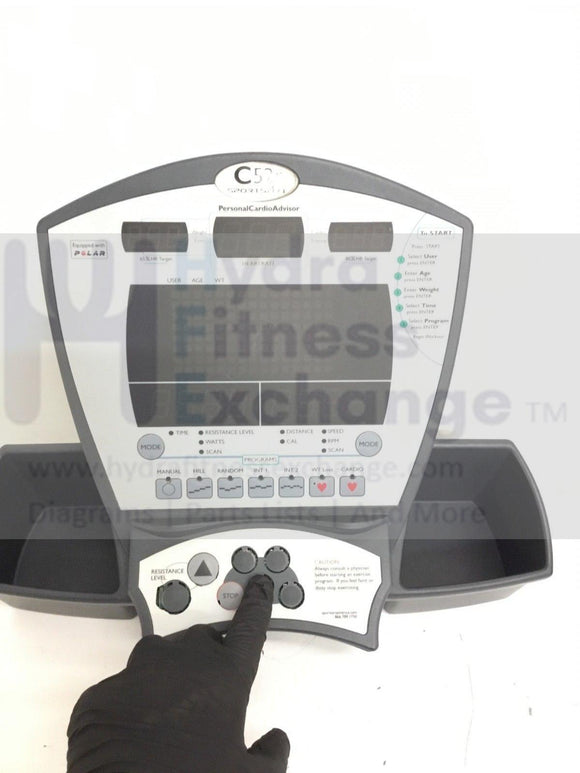 SportsArt C52R Recumbent Bike Display Console Assembly C52R-01 C51R-03-hydrafitnessparts