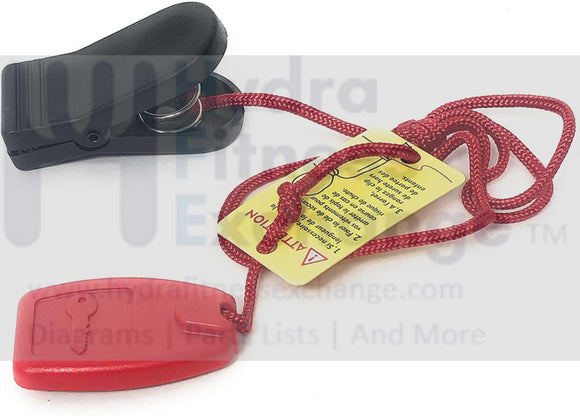 SportsArt - T611 / T621 / PF-T2.00F Commercial Treadmill Safety Key T2.00F-025-hydrafitnessparts