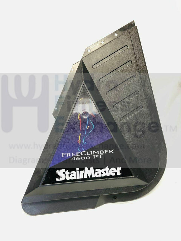 StairMaster 4600PT Upright Stepper Right Side Cover Black-hydrafitnessparts
