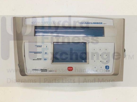 StairMaster Nautilus Treadclimber TC916 Treadmill Display Console-hydrafitnessparts