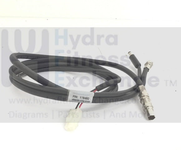 StairMaster SM5 SM916 Stepmill Upright Stepper TV Power/Coax Cable 17846D-hydrafitnessparts
