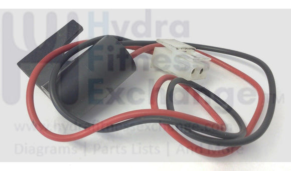Stairmaster Stepper RPM Speed Sensor Reed switch 2 terminal Wire 21445-hydrafitnessparts