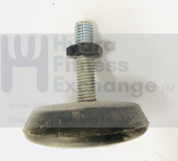 Star Trac 4221 TR4000 TR4200 Treadmill Level Leveler Leveling Foot Feet w Stud-hydrafitnessparts