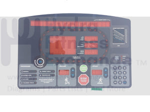 Console Display Completa Per Tapis Roulant StarTrac Modello 4500 – Ricambio Riparato