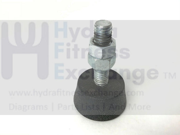 Star Trac 9-5090 Upright Stepper Base Leveler Pad PA18116490E or UN50116002E-hydrafitnessparts