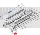 Star Trac 9-5631 9-7632 9-9001 Treadmill Plastic Right End Cap 020-6241-02-hydrafitnessparts