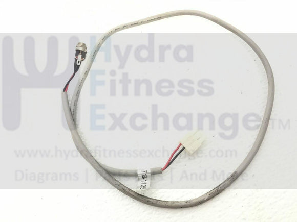 Star Trac 9-6330 SINTPO Upright Bike Exit Power Extension Wire Assembly 718-1125-hydrafitnessparts