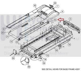 Star Trac 9-9021 E-TRE Treadmill Front Drive Roller 715-3694-hydrafitnessparts