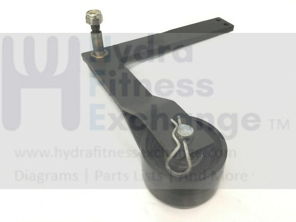 Star Trac 9-9041-MUSAP0 E-TRx9041 Treadmill Belt Tensioner With Idler Pulley-hydrafitnessparts