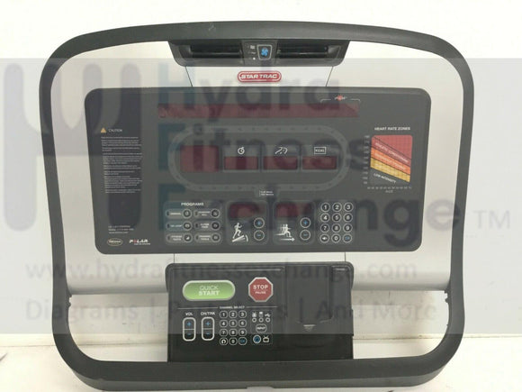 Star Trac 9-9041-Musapo E-TRx9041 Treadmill Display Console Panel 715-3833-hydrafitnessparts