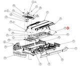 Star Trac E-TCi 9-9121-MUNBPO Treadmill Front Shroud TC Cover 717-0220-30-hydrafitnessparts