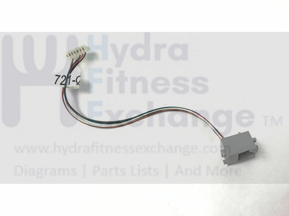Star Trac E-TRe E-ST 9-9021 Treadmill Console Computer Wire 721-0033-hydrafitnessparts