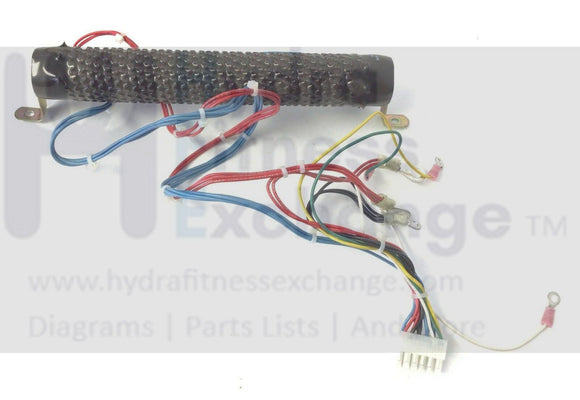 Star Trac Elliptical Load Resistor with Wire Harness 721-0012-hydrafitnessparts