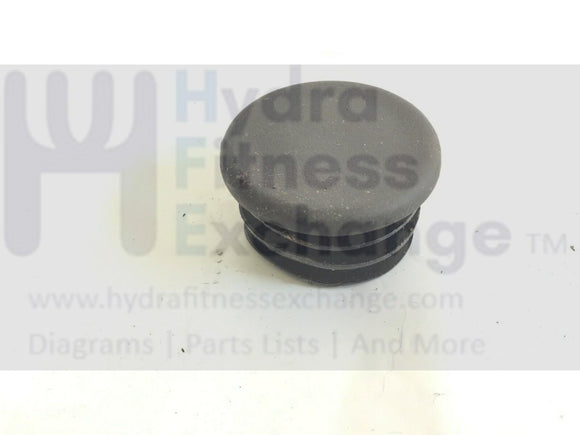 Star Trac Pro 6400 9-6430-SINTP0 Recumbent Bike Round Tube Foot End Cap-hydrafitnessparts