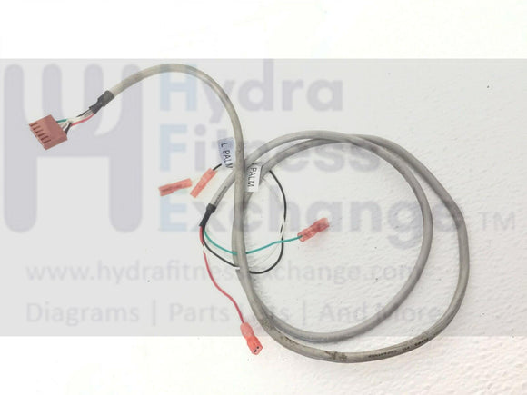 Star Trac Pro 9-6330 SINTPO Upright Bike Heart Rate Grip Assembly Cable 720-5054-hydrafitnessparts