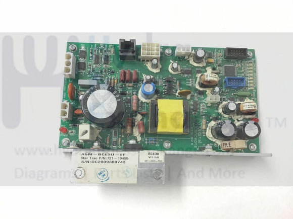 Star Trac Recumbent Bike Motor Controller Lower Board 721-1045 ASM-BCE3U ASR-BCG2U-2B-hydrafitnessparts