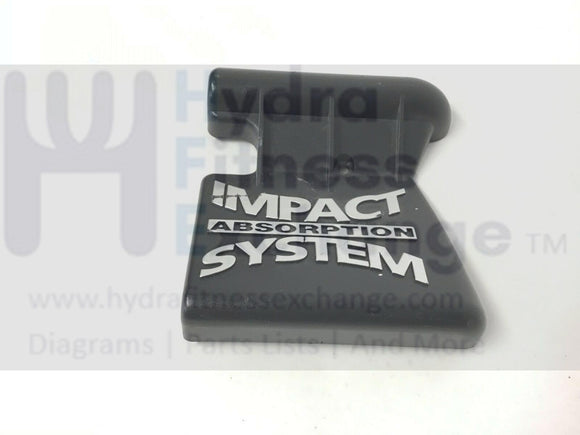 Star Trac TR4000 Pre-Soft Treadmill Right Endcap 020-4453-hydrafitnessparts