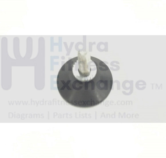 Star Trac Treadmill Adjustable Leveling Leveler Rear Feet Foot Pad-hydrafitnessparts