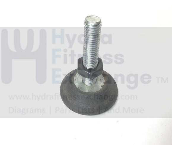 Star Trac Treadmill Buspo Rear Leveling Foot Leveler 140-3200-hydrafitnessparts