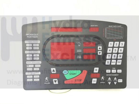 Star Trac Treadmill Display Console Electronic Board 715-3521 050-1808-hydrafitnessparts