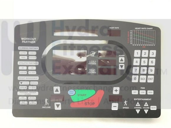 Star Trac Treadmill Display Console Touch Pad + Board 715-3521-1 050-1808-hydrafitnessparts