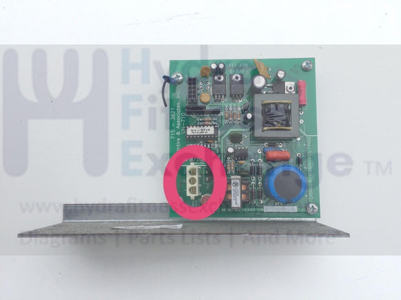 Star Trac Treadmill FCB Fan Control Power Supply Board 715-3549 110v-220v-hydrafitnessparts