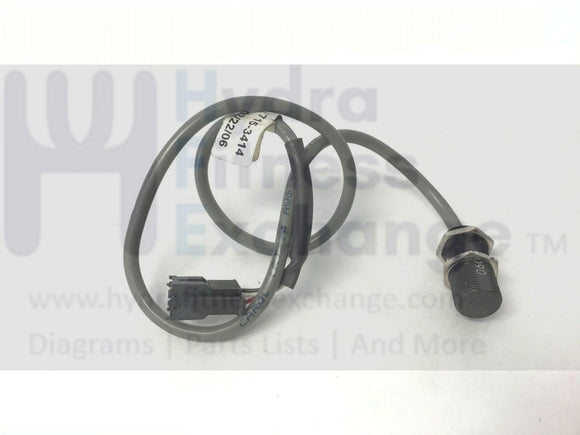 Star Trac Treadmill Speed Sensor Wire Harness 715-3414-hydrafitnessparts