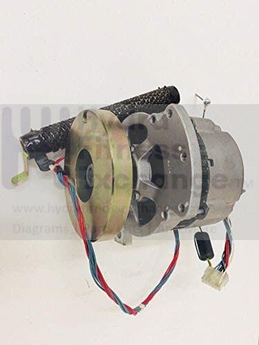 Star Trac UB5300 RB5400 Bike Mando Alternator Kit w Flywheel w Resistor 800-3886-hydrafitnessparts