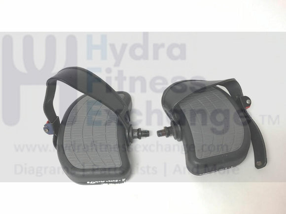 Star Trac Upright Bike Universal Left and Right Foot Pad Pedal 718-5085-01-hydrafitnessparts