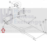 Star Track TR4500 9-4512 Treadmill Motor Drive Belt 28.5" 130-1629-hydrafitnessparts