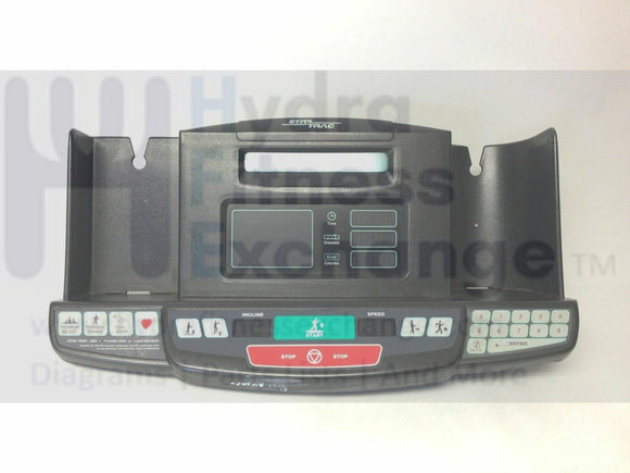 Star Track Treadmill Display Console Panel D97491049 715-3279 and 800-3360-hydrafitnessparts