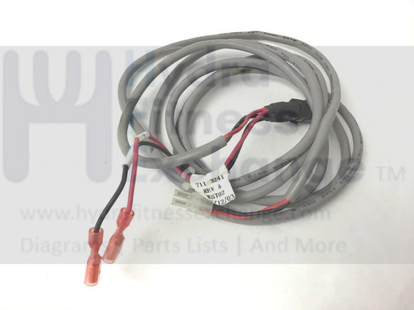 Star Upright E-ST Stepper Power Battery Cable Wire 711-3241-hydrafitnessparts