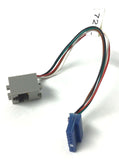StarTrac 9-4630-SUSAP0 Elliptical Phone Jack Wire Harness Assembly 721-0033-hydrafitnessparts