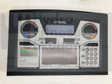 Stex Treadmill 8020T Upper Display Console Panel Board & Overlay Low Hours-hydrafitnessparts