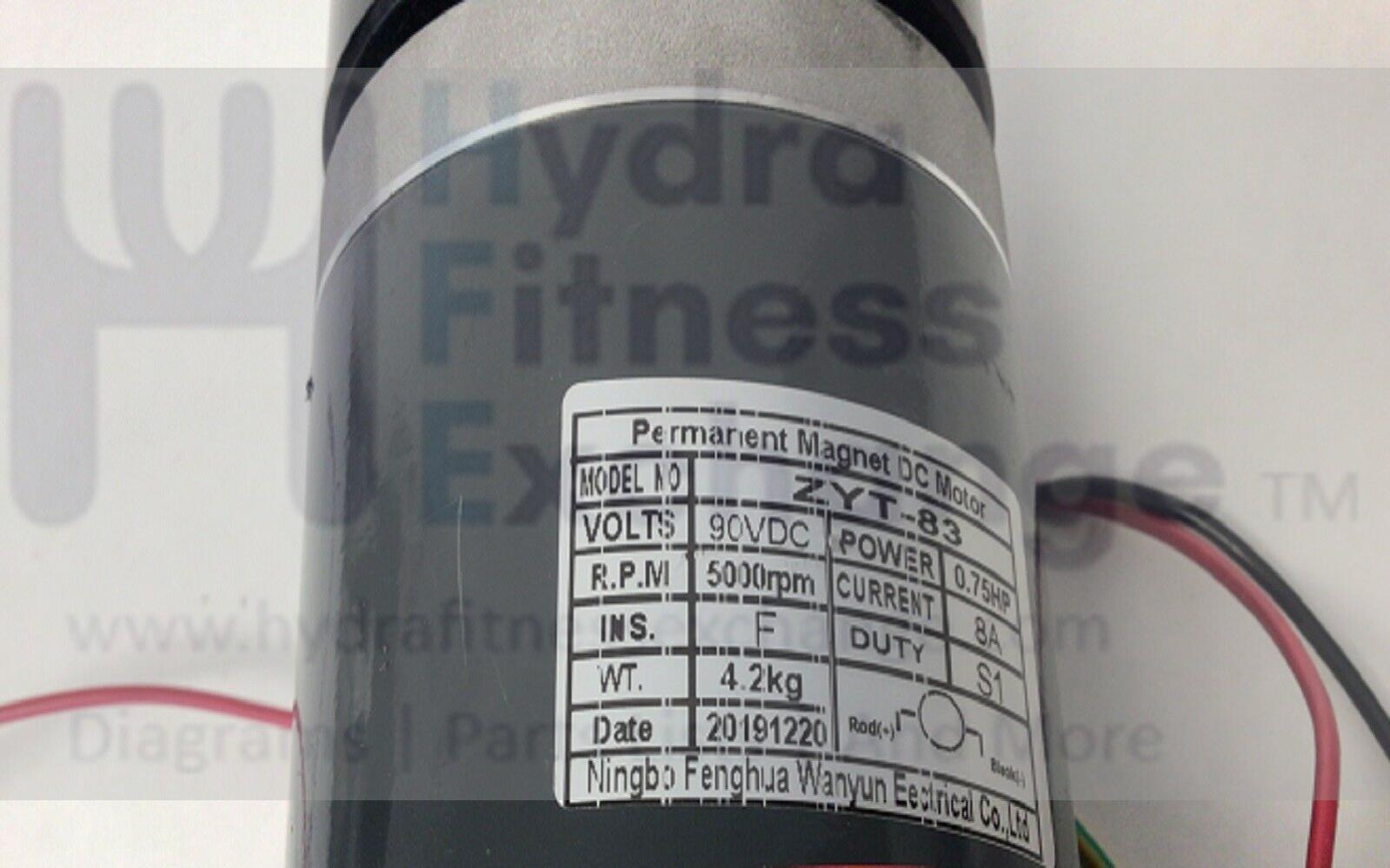 Superfit 2in1 Folding Treadmill Dc Drive Motor ZYT-83