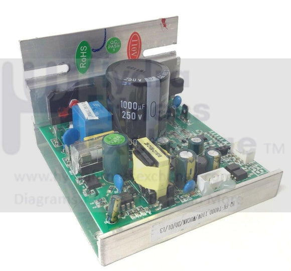 Superfit 2in1 Folding Treadmill Lower Motor Control Board Controller-hydrafitnessparts