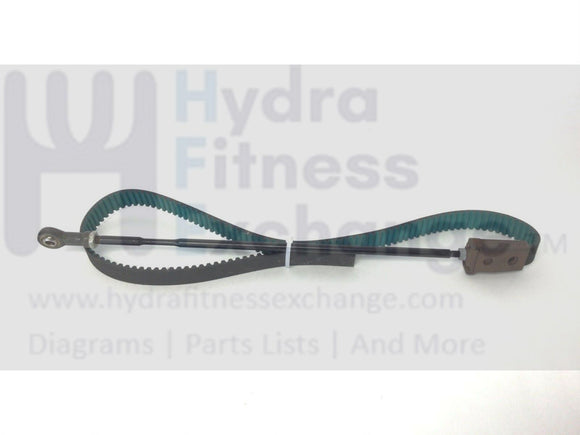 Technogym 700 700 WTV D49 700i Elliptical Cogged Drive Belt Assembly with Link-hydrafitnessparts
