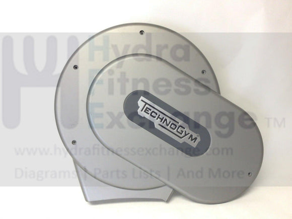 Technogym Cardio Wave 700i Elliptical Left Front Cover Casing 0C000885AC-hydrafitnessparts