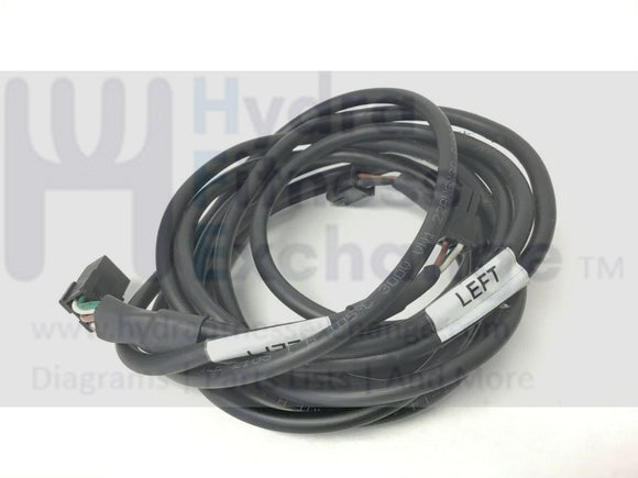 Technogym Excite-Synchro 700 (D4573L) Elliptical Left Arm Moving Arm Wire Cable-hydrafitnessparts