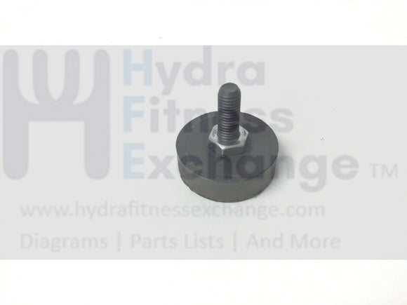 Technogym Step Excite 700 (D437I) Upright Stepper Leveling Foot Leveler-hydrafitnessparts