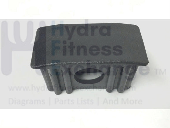 Total Gym XLS Home Gym Chrome Pail End Cap-hydrafitnessparts