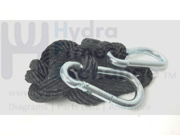 Total Gym XLS Home Gym Leg Pulley Rope Extension Pilate Accessory Kit 805-PILS24-hydrafitnessparts