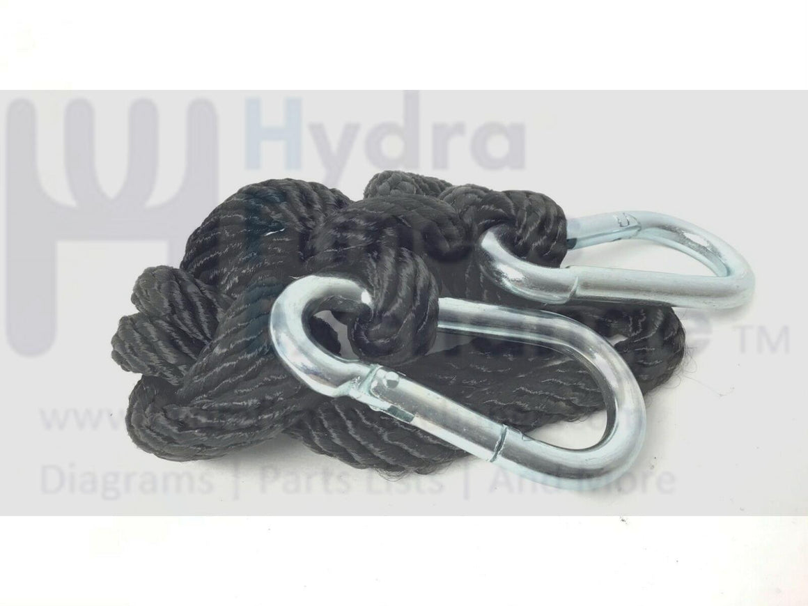 Total Gym XLS Home Gym Leg Pulley Rope Extension Pilate Accessory Kit ...