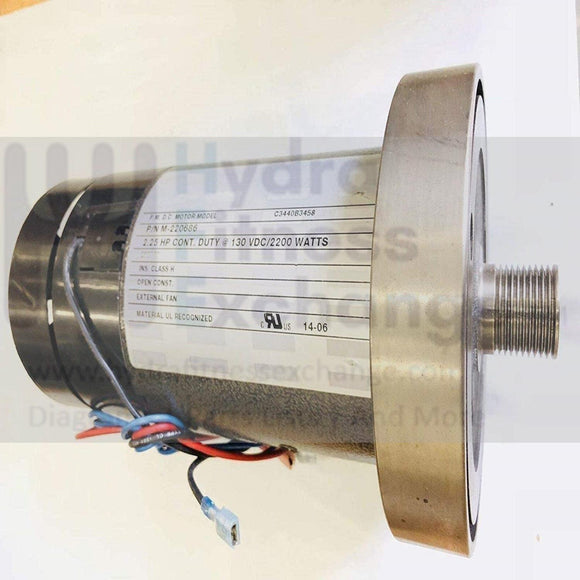 Treadmill DC Drive Motor C3440B3458 286633 or f-220686 or m-220686-hydrafitnessparts