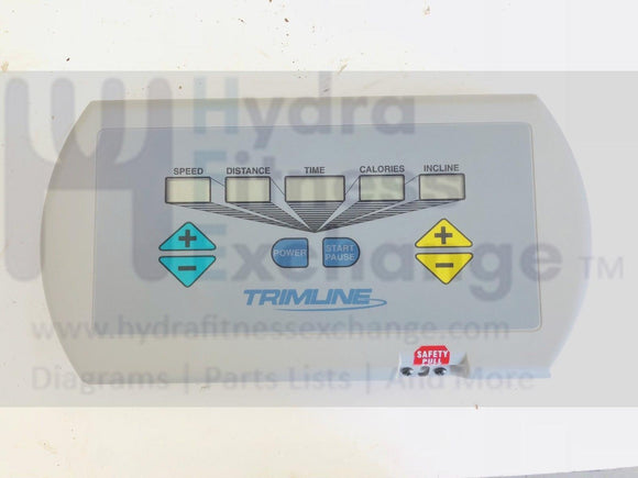 Trimline 2450 Schwinn Residential Treadmill Display Console M6495 057-0283-232F-hydrafitnessparts