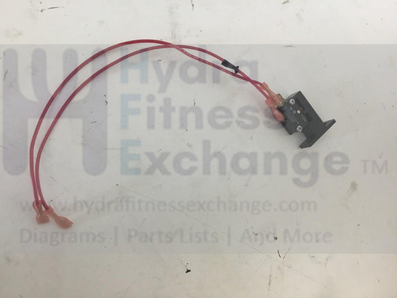 Trimline 7600.1 Treadmill Safety Key Inlet Entry Female W/ Wire V-10G-1C25-K-hydrafitnessparts